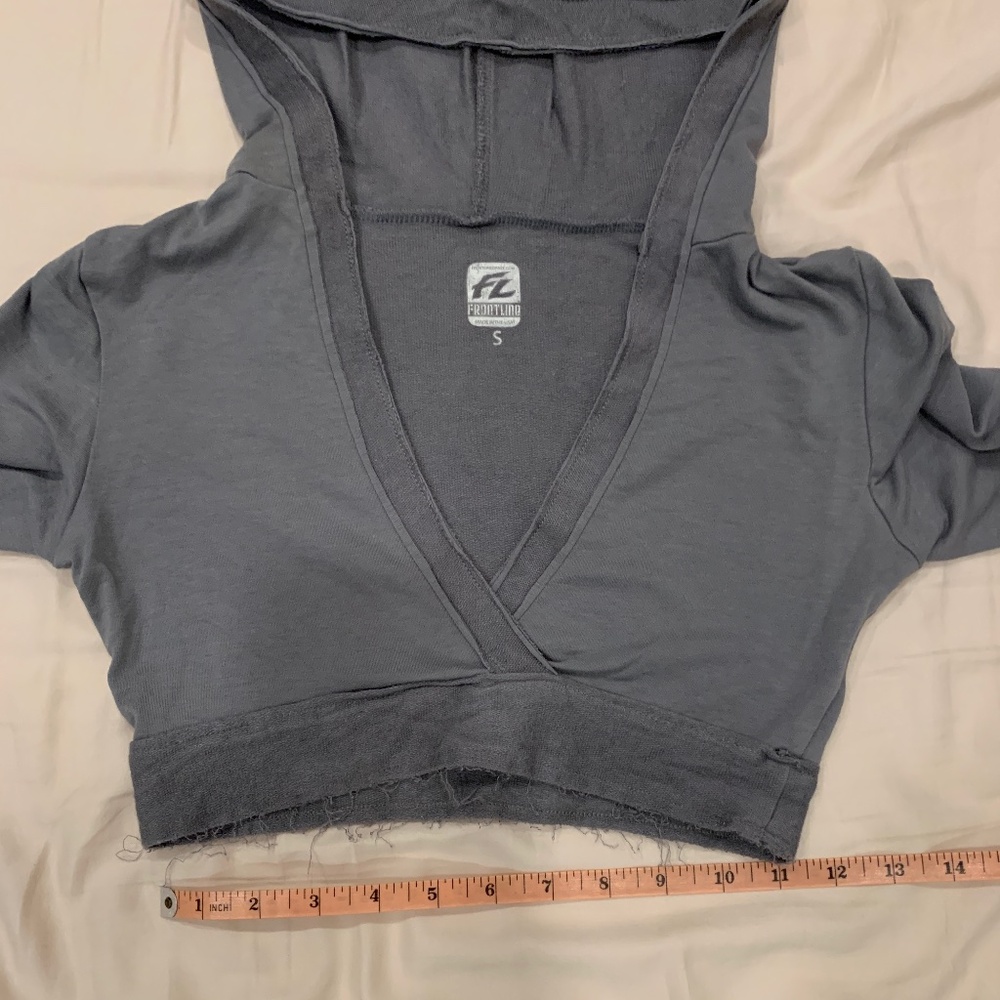 Frontline Dance Crop Top with Hoodies size S - Picture 5 of 6